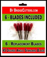6-Pack Standard Replacement Blades