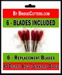 6-Pack Standard Replacement Blades